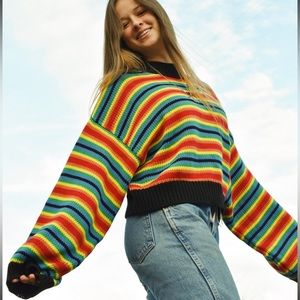 Limited edition UNIF rainbow sweater